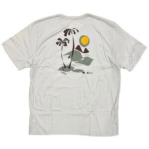 Hurley Men's T-Shirt Everyday Nick Kuchar Right Point Ultra Soft Fabric Tee